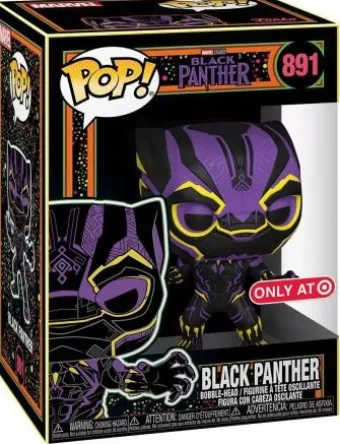 Black Panther - Black Light - T-Shirt