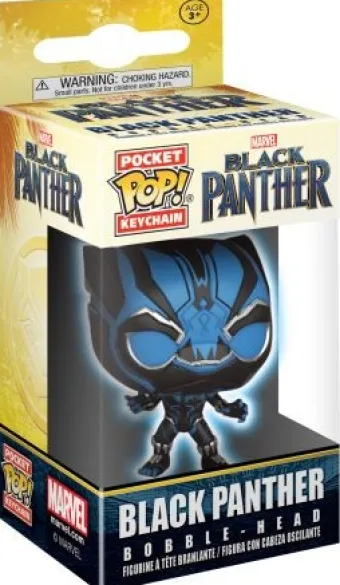 Black Panther - Brille dans le noir - Porte-clés