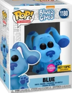 Bleue - Flocked