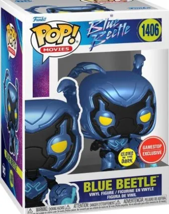 Blue Beetle - Glow in the Dark