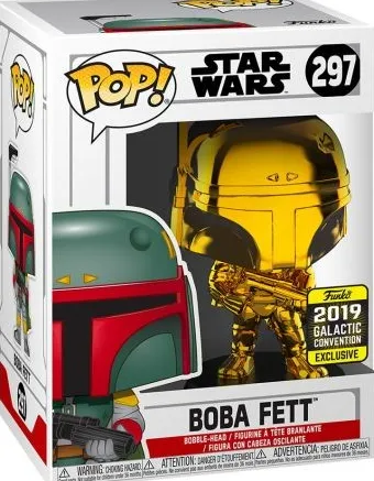 Boba Fett - Chromé Or