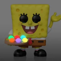 Bob l'Eponge avec Les pâtés multicolores