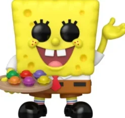 Bob l'Eponge avec Les pâtés multicolores