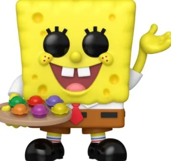 Bob l'Eponge avec Les pâtés multicolores
