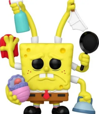 Bob l'éponge nettoie
