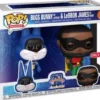 Bugs Bunny en Batman et LeBron James en Robin