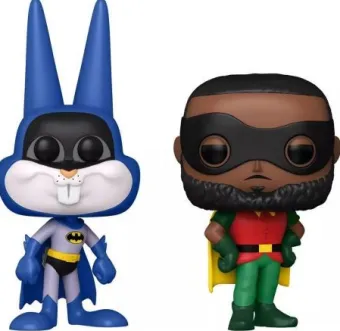 Bugs Bunny en Batman et LeBron James en Robin