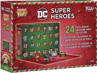 Calendrier de l'Avent 2023 DC Super-Héros Noël