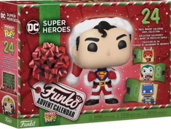 Calendrier de l'Avent 2023 DC Super-Héros Noël
