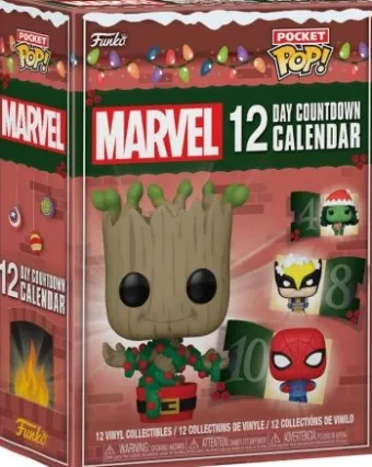 Calendrier de l'Avent 2024 Marvel Funko Pop