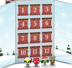Calendrier de l'Avent 2024 Marvel Funko Pop