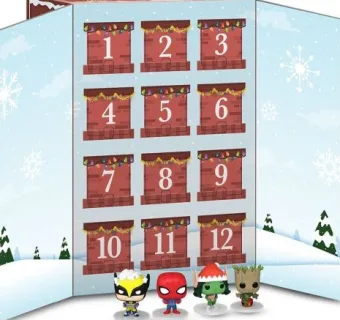 Calendrier de l'Avent 2024 Marvel Funko Pop