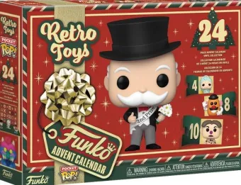 Calendrier de l'Avent 2024 (Retro Toys Funko Pop)