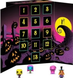 Calendrier d'Halloween : 13 Jours Black Light 2022