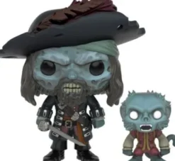 Capitaine Barbossa avec Singe - 2 pack