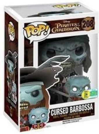 Capitaine Barbossa avec Singe - 2 pack