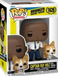 Capitaine Ray Holt avec son chien Cheddar