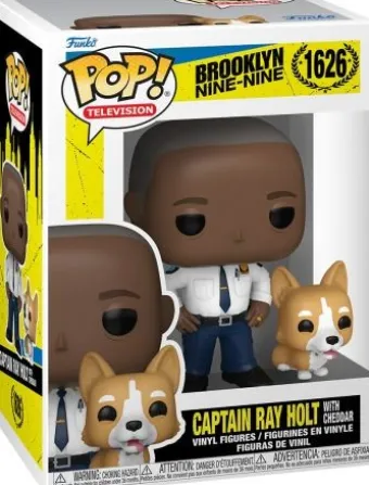 Capitaine Ray Holt avec son chien Cheddar