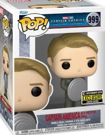 Captain America avec bouclier prototype