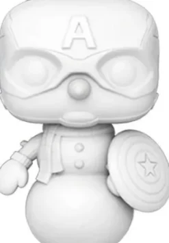 Captain America Bonhomme de neige - DIY