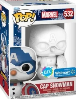 Captain America Bonhomme de neige - DIY