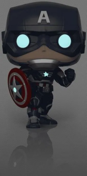Captain America - Brillant dans le noir