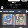 Captain America & Hulk - Pack Bitty Pop