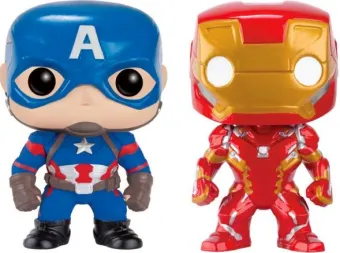 Captain America & Iron Man - 2 Pack