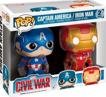 Captain America & Iron Man - 2 Pack