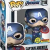 Captain America - Métallique & Glow in the Dark