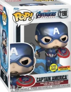 Captain America - Métallique & Glow in the Dark