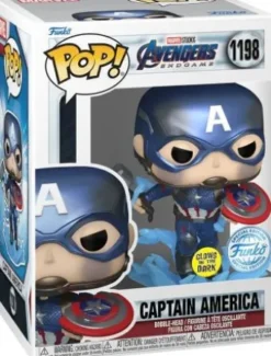 Captain America - Métallique & Glow in the Dark