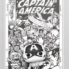 Captain America Noir et Blanc - Comic Cover