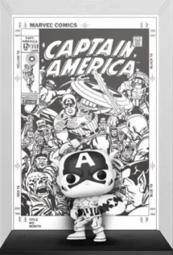 Captain America Noir et Blanc - Comic Cover