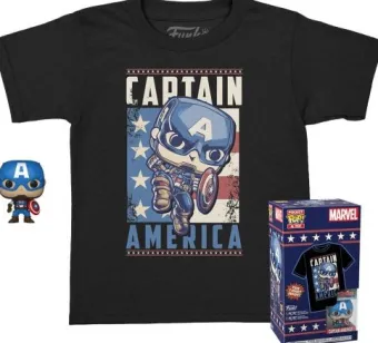 Captain America - Pocket - T-Shirt