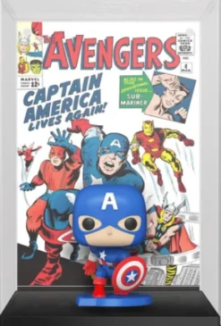 Captain America (The Avengers #4 1963) - Comic Cover