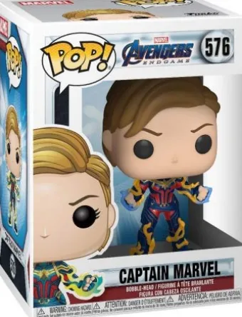 Captain Marvel avec nouvelle coiffure