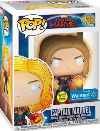 Captain Marvel - Brille dans le noir