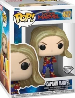Captain Marvel (Diamant) - T-Shirt