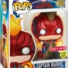 Captain Marvel en vol - Brille dans le noir
