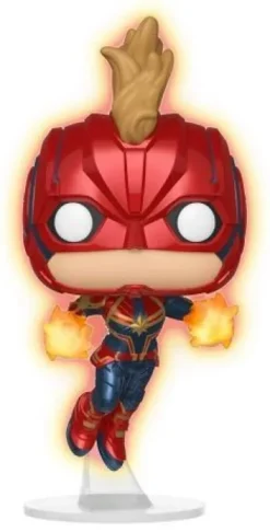Captain Marvel en vol - Brille dans le noir