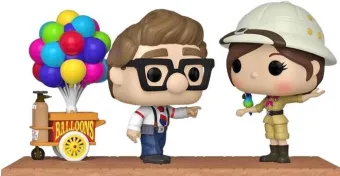 Carl and Elie with Balloon Cart