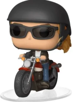 Carol Danvers sur moto