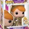 Cendrillon - Métallique sticker doré