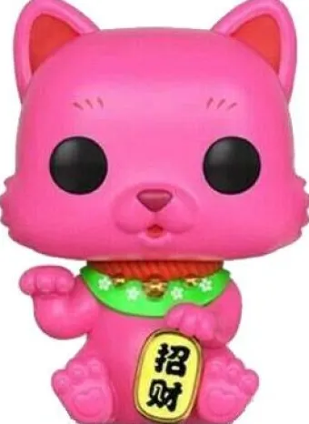 Chat Chanceux (Rose)