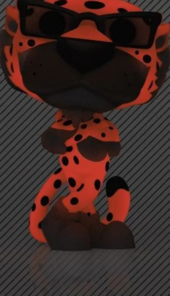 Chester le Guépard - Brillant dans le noir