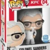 Colonel Sanders avec Canne KFC