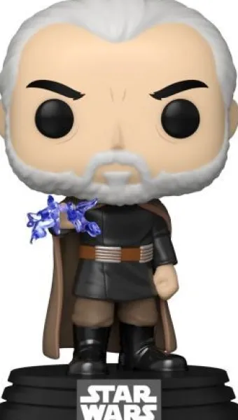Comte Dooku avec Éclair
