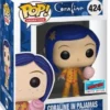 Coraline en Pyjamas avec Barbe à Papa