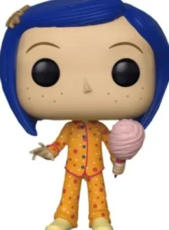 Coraline en Pyjamas avec Barbe à Papa